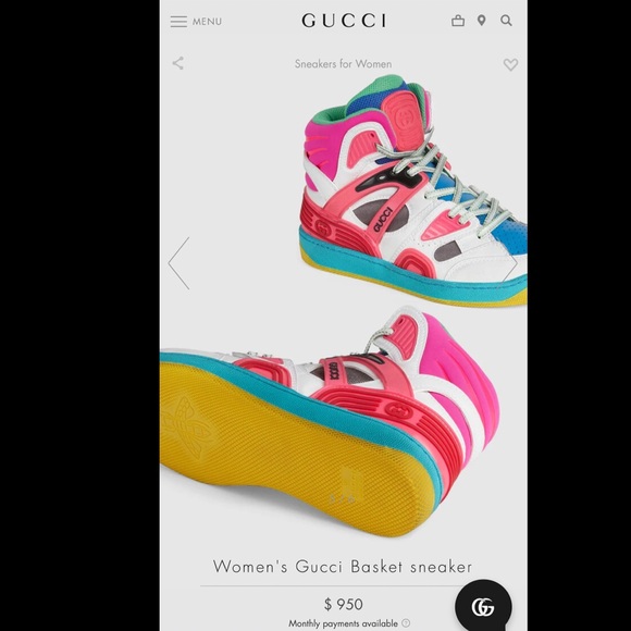 WOMEN’S GUCCI SNEAKER 38 - Picture 3 of 3